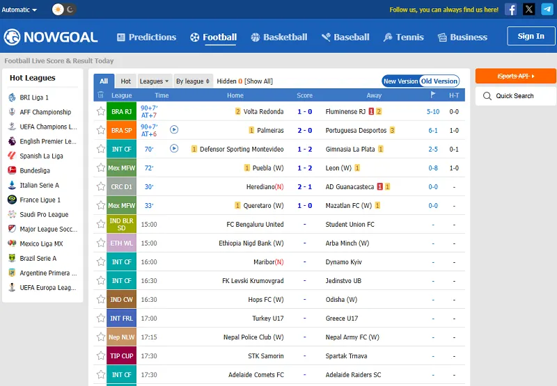 Nowgoal 25 là gì? Có phải trang chính thức của Nowgoal không?